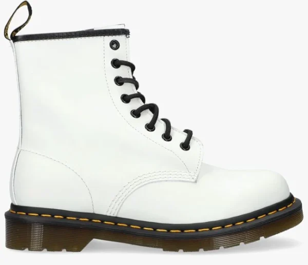 comparez les prix Dr. Martens Dr Martens Bottines à Lacets 1460 En Blanc 1