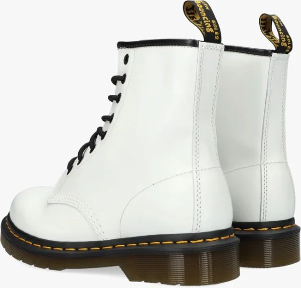 comparez les prix Dr. Martens Dr Martens Bottines à Lacets 1460 En Blanc 4