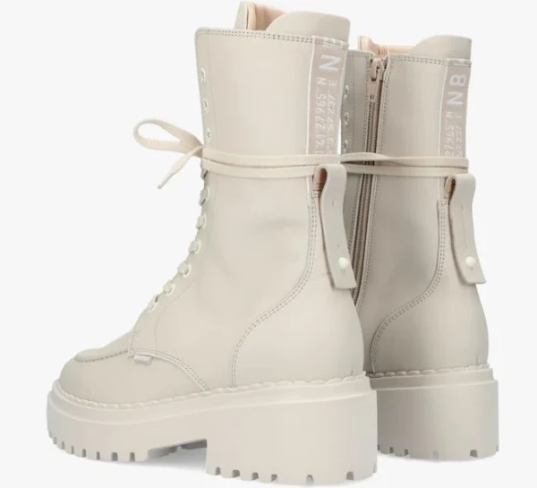 pas cher en vente Nubikk Bottines à Lacets Fae Aubine En Blanc 4