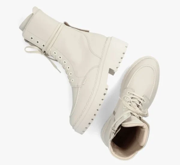 pas cher en vente Nubikk Bottines à Lacets Fae Aubine En Blanc 6