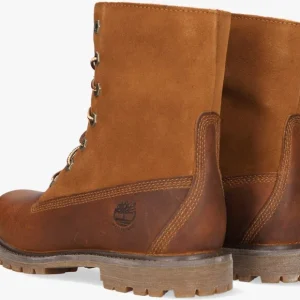 Timberland Bottines à Lacets Authentics Teddy Fleece En Marron Réductions 12