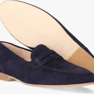 Gabor 444 Loafers En Bleu pas cher 13