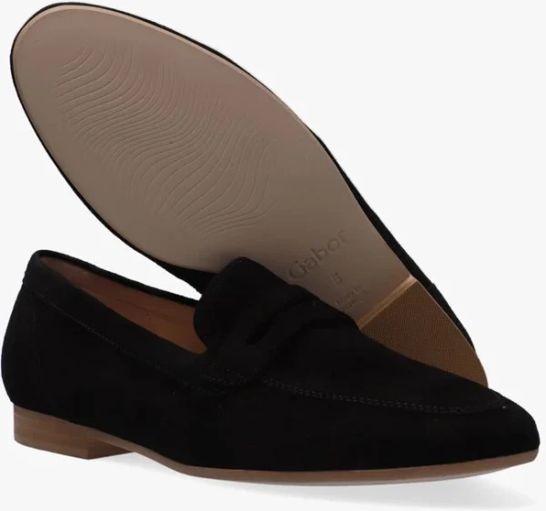 meilleur cadeau Gabor 444 Loafers En Noir 5