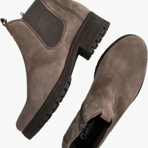 Gabor 091 Bottines En Taupe ultratendance 15