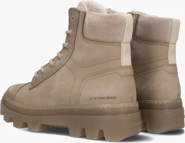 G-star Raw Noxer Hgh Nub W Bottines à Lacets En Camel guranteed de qualité 4