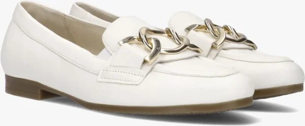 marque pas cher Gabor 434.04 Loafers En Blanc 3