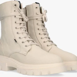 pas cher marque Maruti Flore Bottines à Lacets En Beige 10