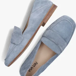 Vente Via Vai Indiana Cleo Loafers En Bleu 16