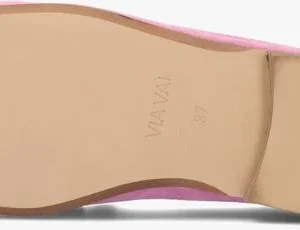 Via Vai Indiana Cleo Loafers En Rose destockage 13