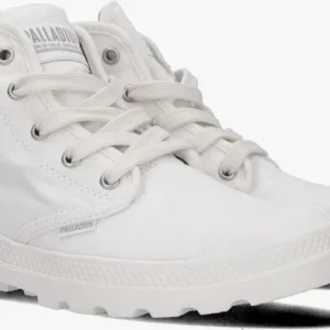 Palladium Womens Pampa Hi Bottines à Lacets En Blanc Promotio de vente 10