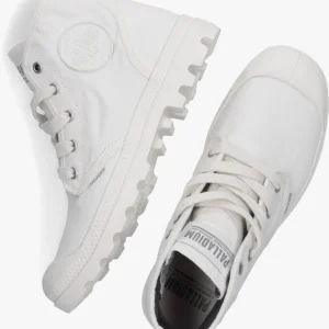 Palladium Womens Pampa Hi Bottines à Lacets En Blanc Promotio de vente 16