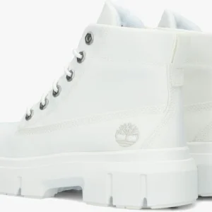 Timberland Greyfield Fabric Boot Bottines à Lacets En Blanc Large choix en ligne 11