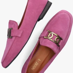 Notre-v 30056-03 Loafers En Rose magasin paris 15