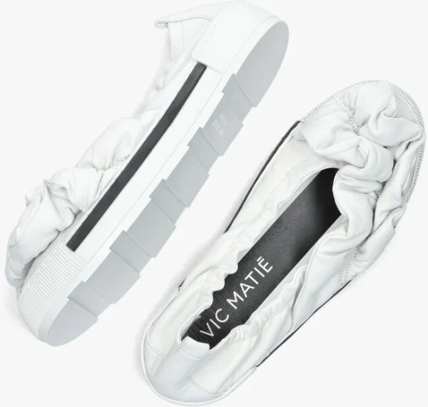 garantis authentique Vic Matié Vic Matie Z04u140101 Ballerines En Blanc 6