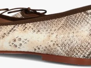 Giulia G.12.ballerina Ballerines En Taupe boutiqued en ligne 11