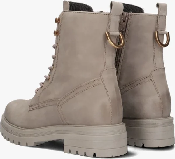 mode Omoda Lpmink-100 Bottines à Lacets En Taupe 4