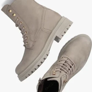 mode Omoda Lpmink-100 Bottines à Lacets En Taupe 15