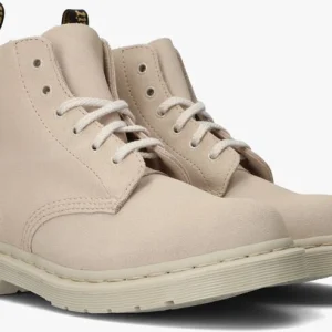 Dr. Martens Dr Martens 101 Mono Bottines à Lacets En Beige vente pas cher en ligne 10