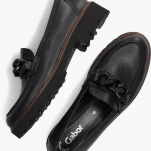 Gabor 240.3 Loafers En Noir meilleure qualité 15