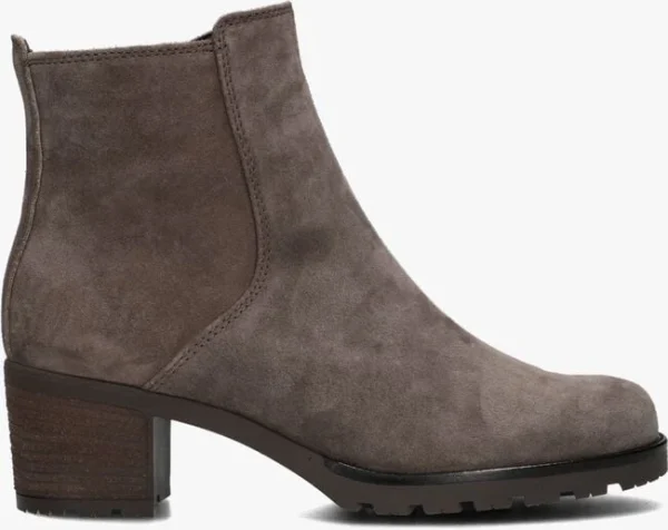 marque pas cher Gabor 800.1 Bottines En Taupe 1