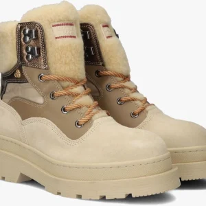 soldes ligne Scotch & Soda Aubri Mid Veter Bottines à Lacets En Beige 9