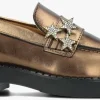 magasin solde Scotch & Soda Emma Loafers En Bronze 22