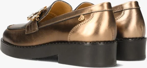 magasin solde Scotch & Soda Emma Loafers En Bronze 4