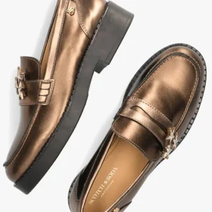 magasin solde Scotch & Soda Emma Loafers En Bronze 15