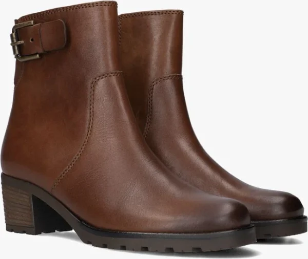 authentiques Gabor 803.2 Bottines En Cognac 3