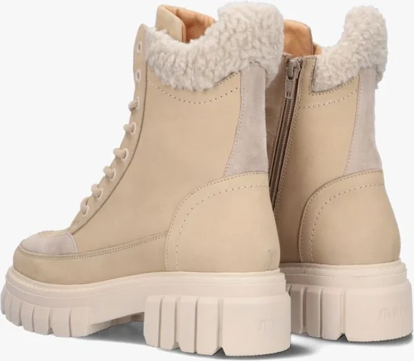 garantis authentique Maruti Maya Bottines à Lacets En Beige 4