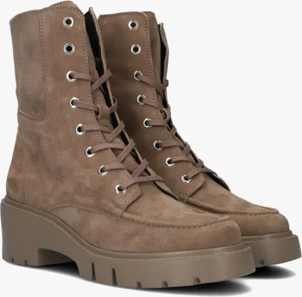 REMISE allant Unisa Jefis Bottines à Lacets En Taupe 3