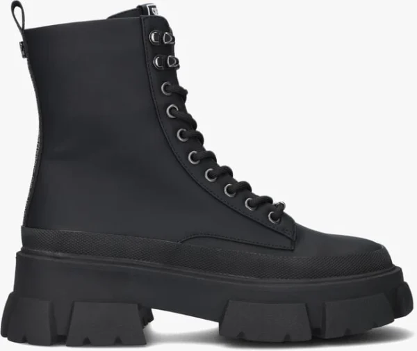 Steve Madden Forecast Bottines à Lacets En Noir marque pas cher en ligne 1