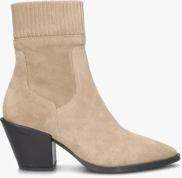 magasin en ligne france Nubikk Romee Rock Bottines En Taupe 1