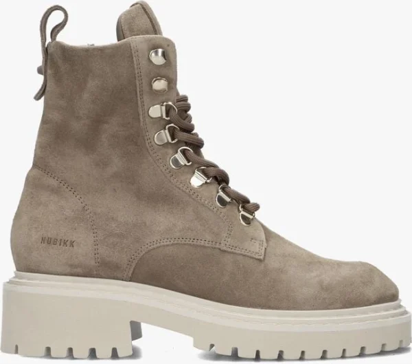 Neuve avec étiquette Nubikk Frankie June Bottines à Lacets En Taupe 1