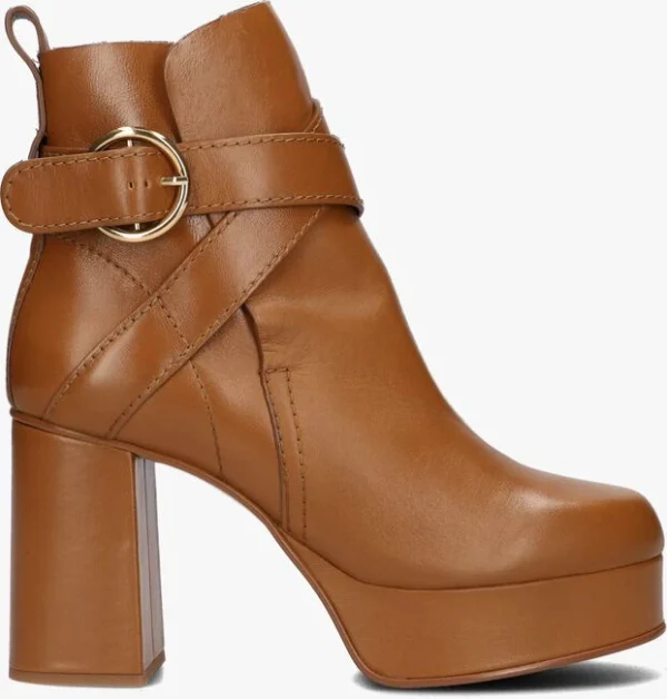 pas cher en ligne See By Chloé Lyna Bottines En Cognac 1