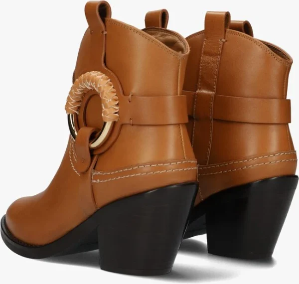 See By Chloé Hana 39065 Bottines En Cognac à prix promos 4