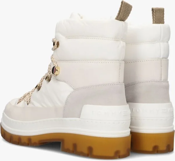 Tommy Hilfiger Laced Outdoor Boot Bottines à Lacets En Blanc boutiqued pas cher 4