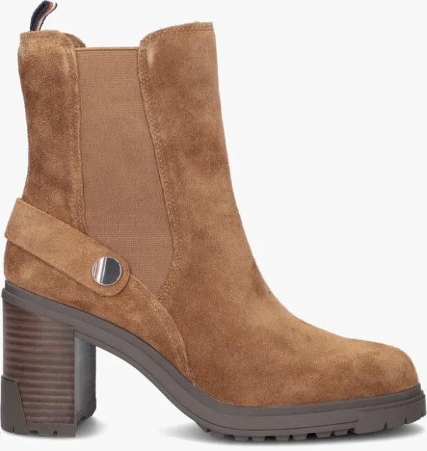 Tommy Hilfiger Outdoor High Heel Boot Bottines En Marron exclusivement disponibles 1