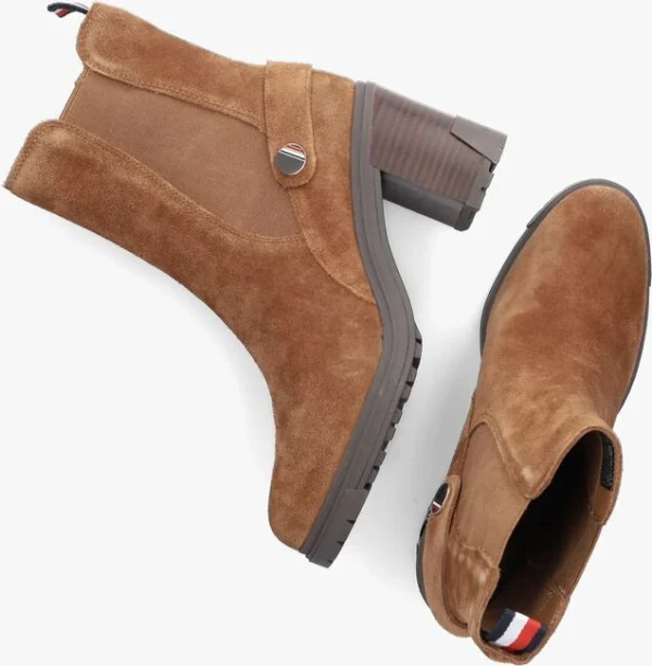 Tommy Hilfiger Outdoor High Heel Boot Bottines En Marron exclusivement disponibles 6