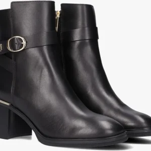 luxe soldes Tommy Hilfiger Th Belt Heeled Boot Bottines En Noir 10