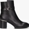 luxe soldes Tommy Hilfiger Th Belt Heeled Boot Bottines En Noir 19