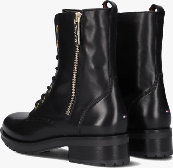 Tommy Hilfiger Th Essentials Biker Boot Bottines à Lacets En Noir des prix incroyables 4