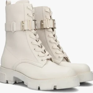 boutique pas cher Guess Madox Bottines à Lacets En Blanc 9