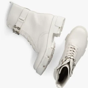 boutique pas cher Guess Madox Bottines à Lacets En Blanc 15