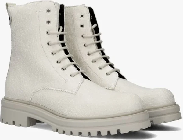 Floris Van Bommel Sfw-50125 Bottines à Lacets En Blanc Pas Cher soldes France 3