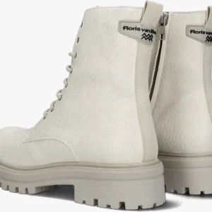 Floris Van Bommel Sfw-50125 Bottines à Lacets En Blanc Pas Cher soldes France 11