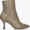 Notre-v 8739 Bottines En Taupe Pas Cher Magasin Soldes 17