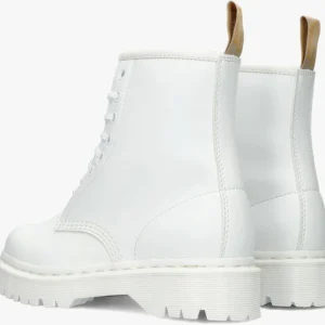 Dr. Martens Dr Martens Vegan 1460 Bex Mono Bottines à Lacets En Blanc ﻿soldes 12