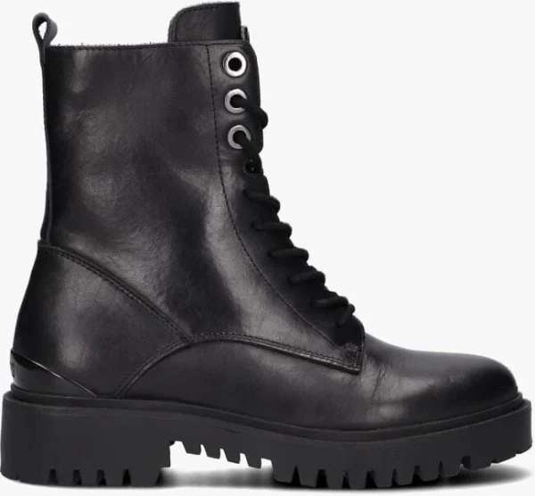 Guess Olone Bottines à Lacets En Noir soldes ligne 1