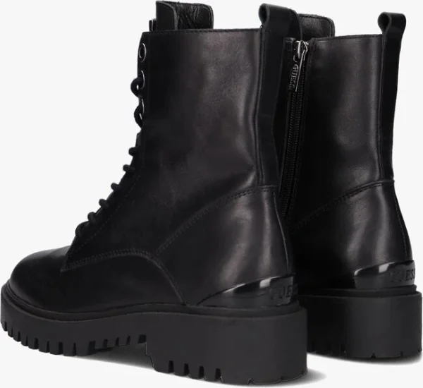 Guess Olone Bottines à Lacets En Noir soldes ligne 4